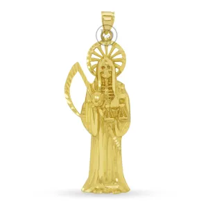 10k gold 2002111 santa muerte