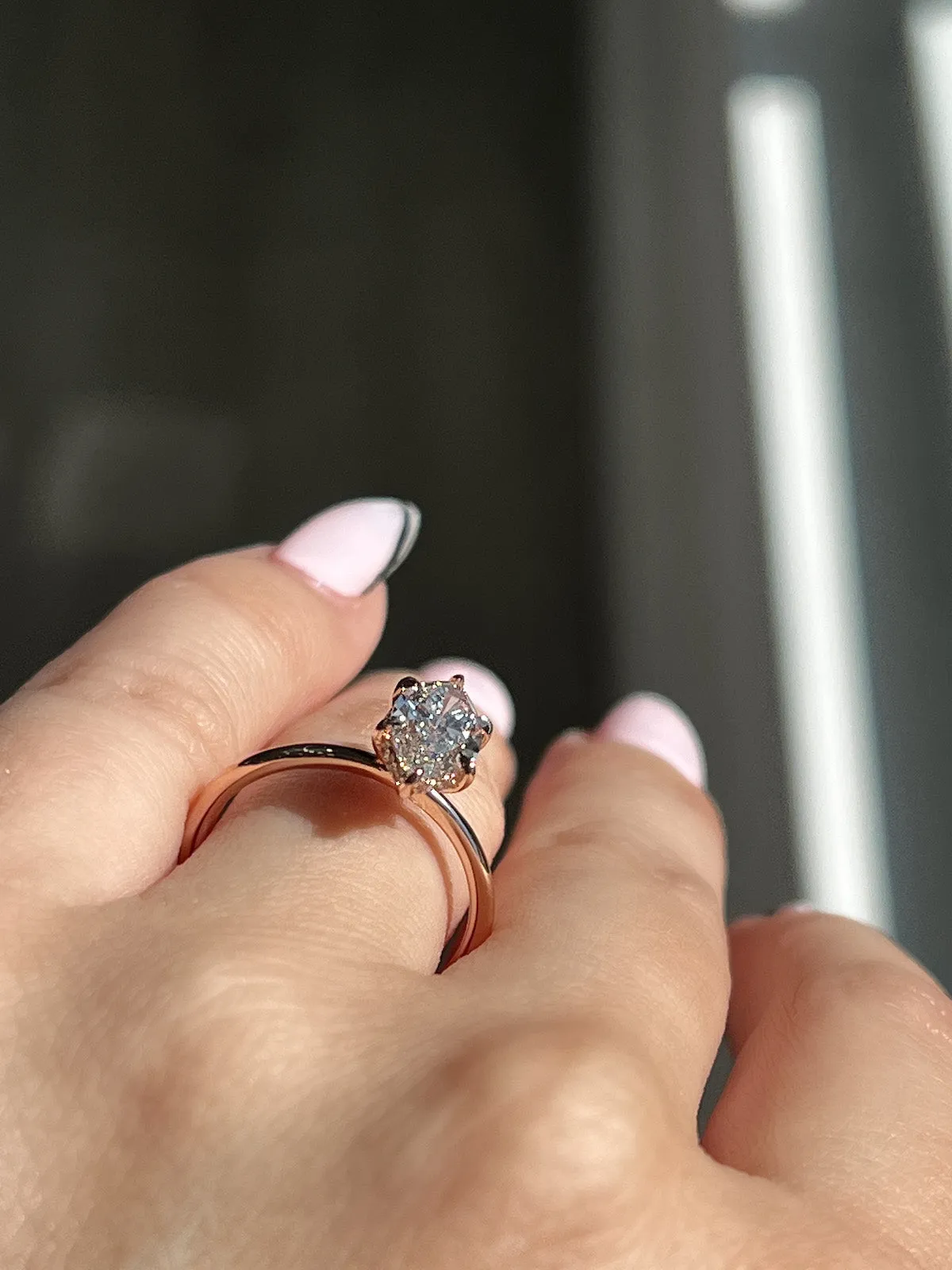 1.20 Carat Marquise Natural Diamond Engagement Ring