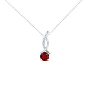14K-1.15G,GARNEET/DIAMOND (121PB3444AGRD)