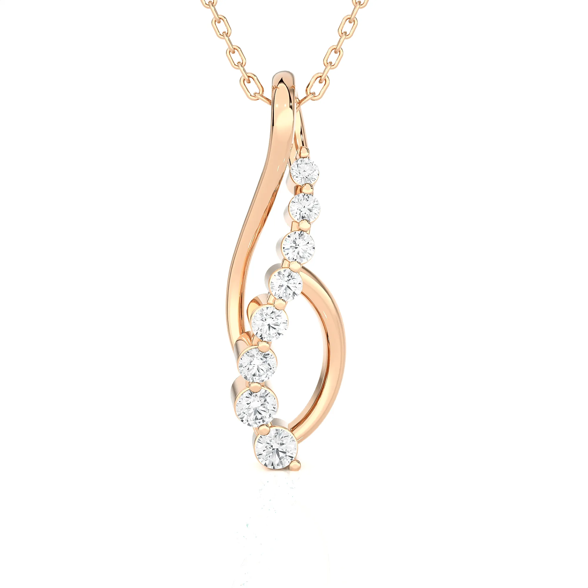 1/5  ctw Round Lab Grown Diamond Fashion Pendant
