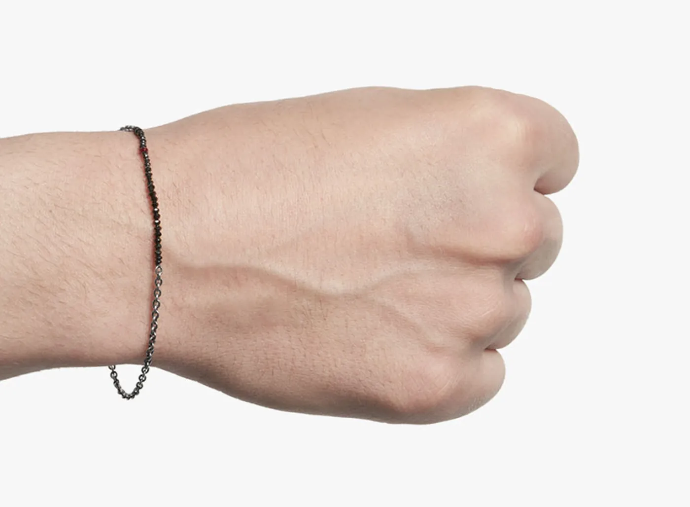 1.5" BLACK DIAMOND BRACELET 394