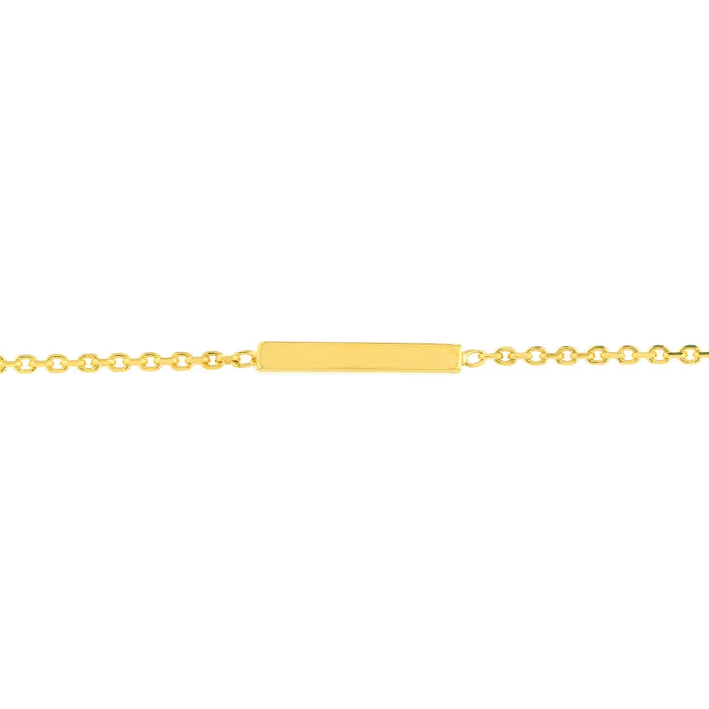 3pt Diamond Bezels and Bars Anklet