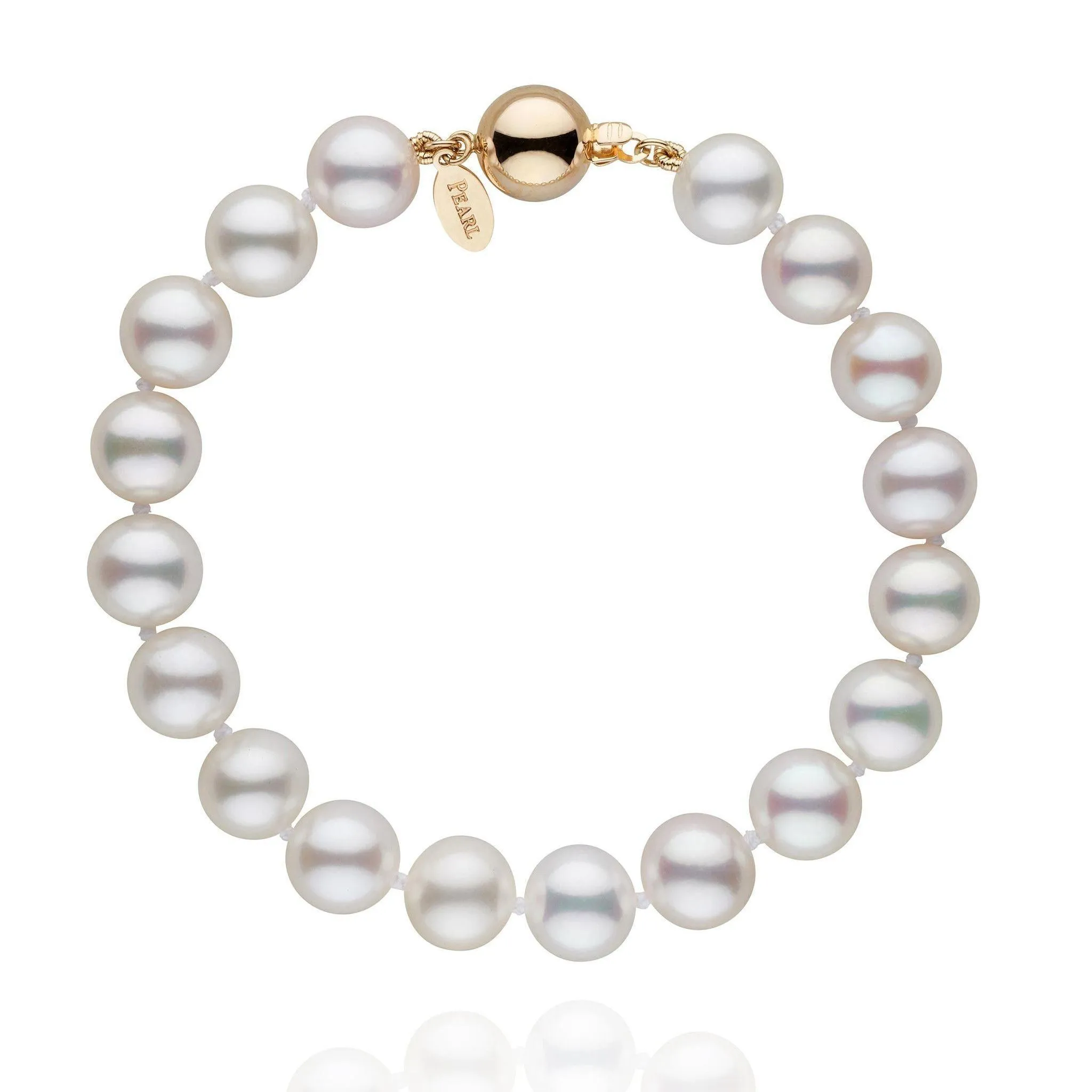 8.5-9.0 mm White Freshadama Pearl Bracelet
