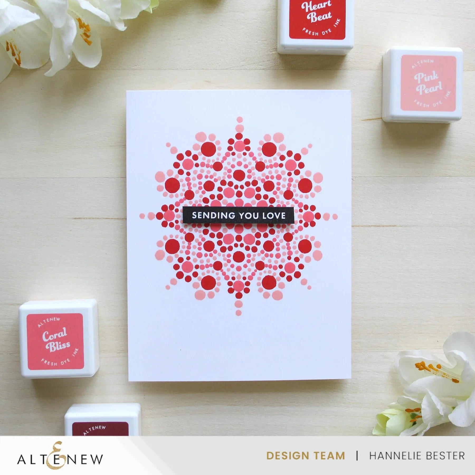 Altenew Tea Party Fresh Dye Ink Re-inker - Pink Pearl