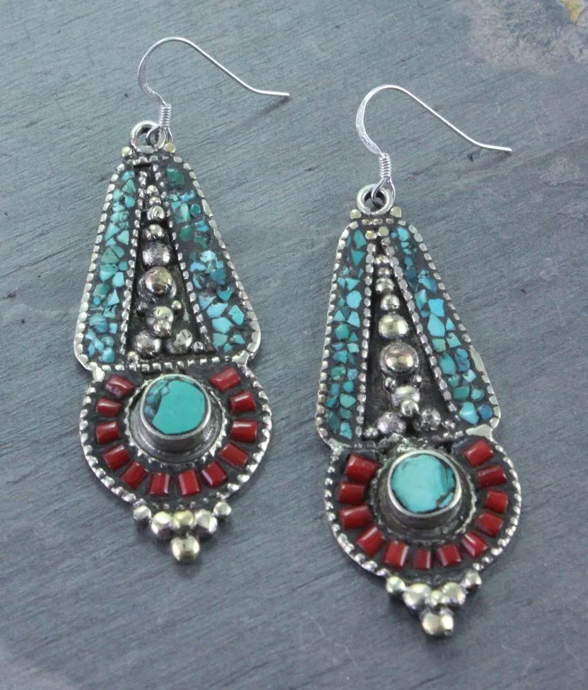 Amdo Tibetan Earrings