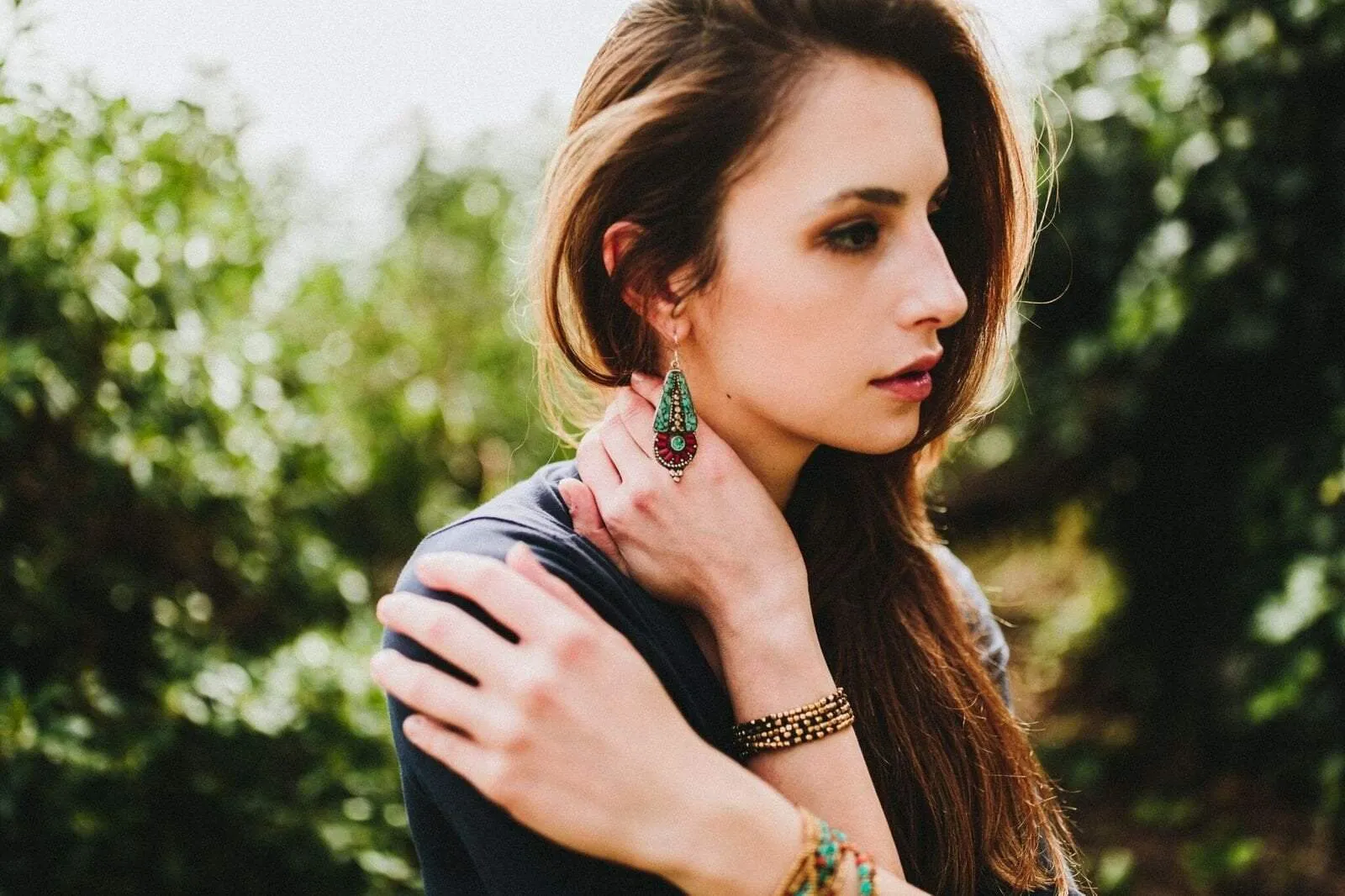 Amdo Tibetan Earrings