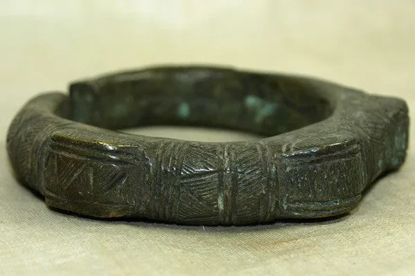 Antique Bronze Bracelet from Nigeria