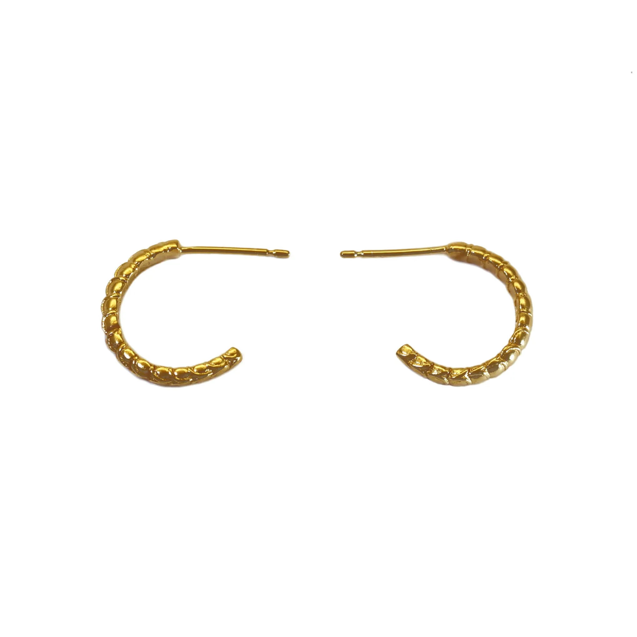 Arthropod Organic Hoop Earrings