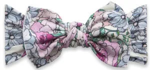 Baby Bling Artsy Flowers Printed Knot Headband