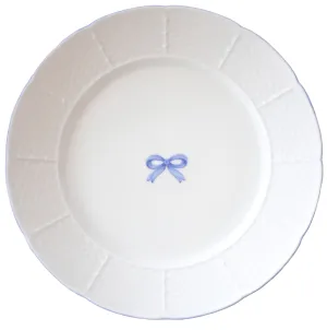 Basket Weave Dinner Plate - Bow
