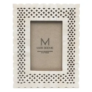Bianca Bone Frame Rectangle