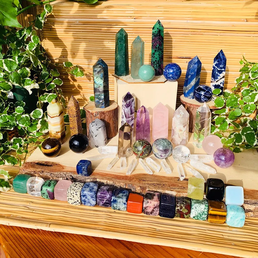 BLACK FRIDAY 56-Piece Crystal Super Bundle Kit 👉 SAVE 75%