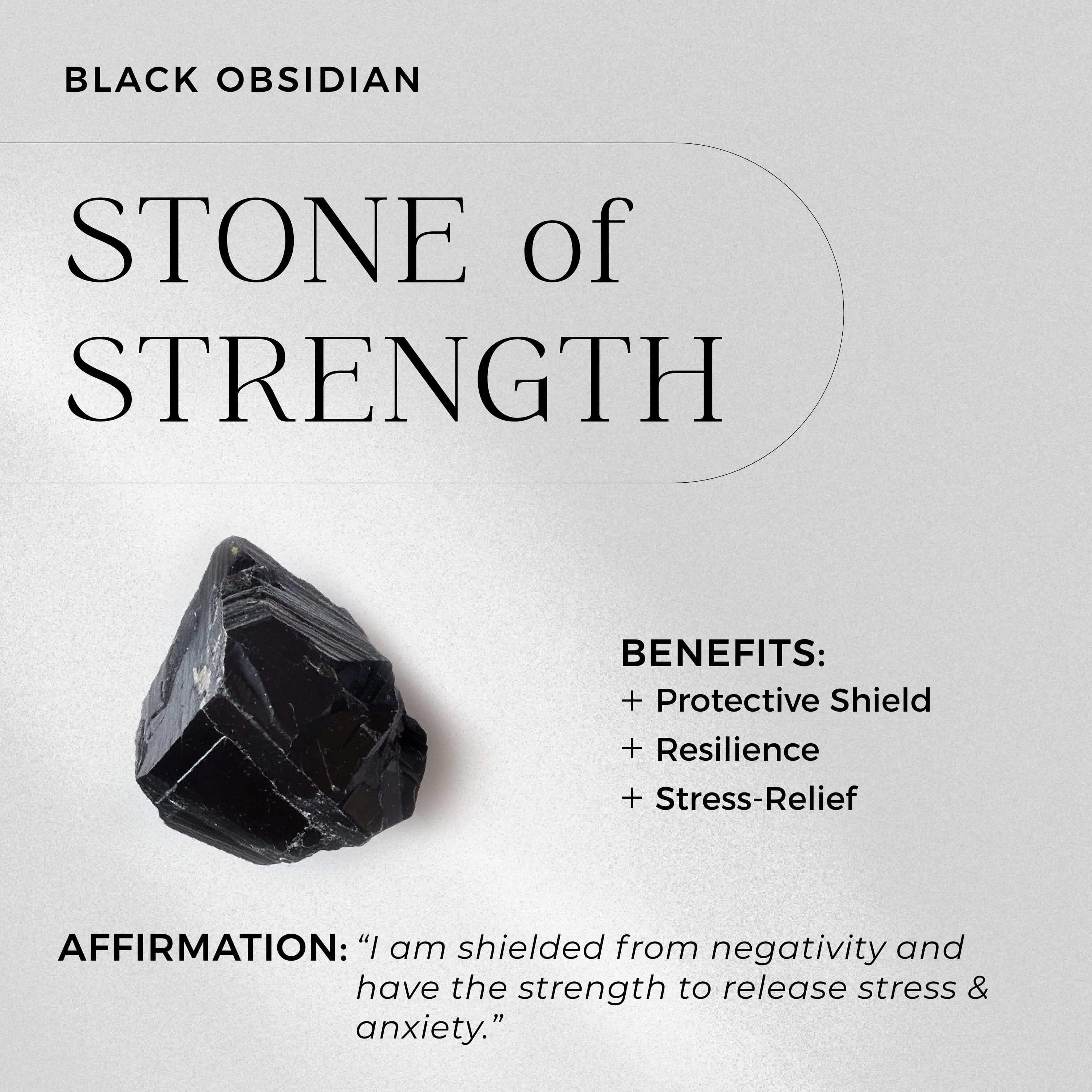Black Obsidian Earrings - Arise Climbers