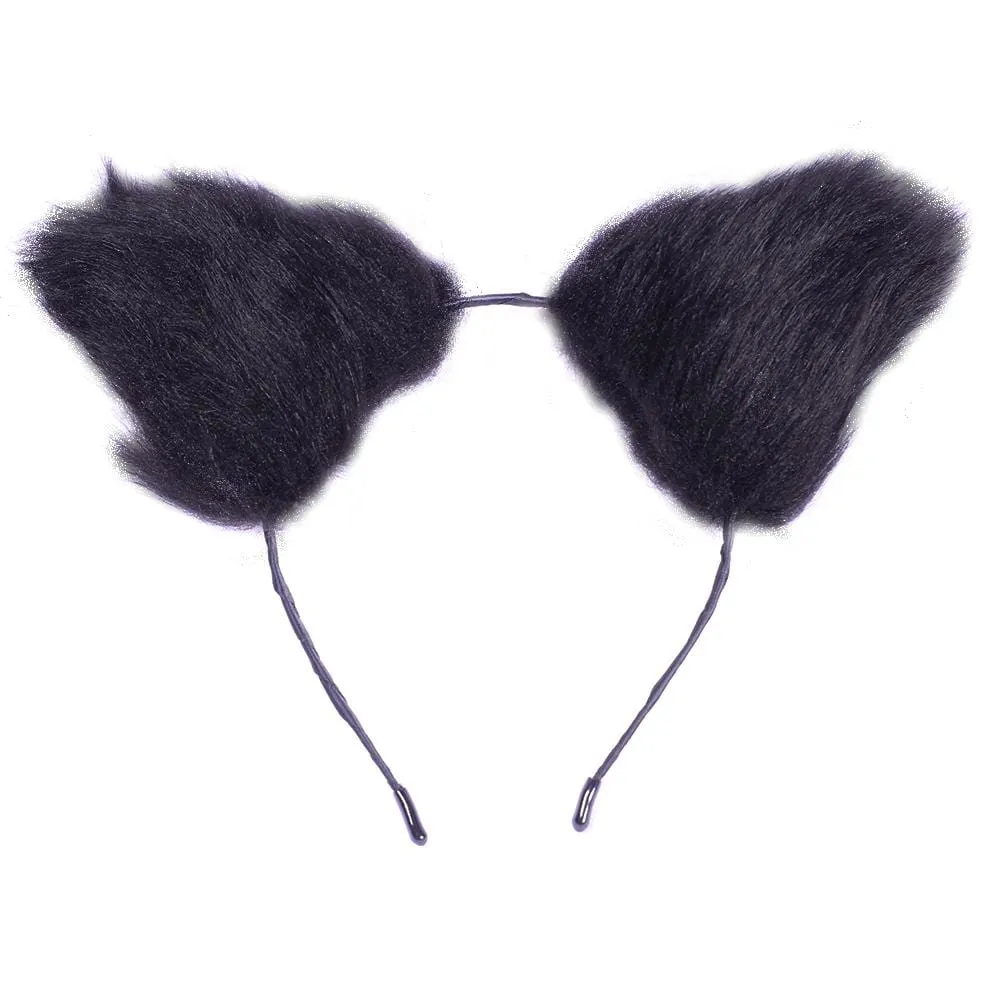 Black Pet Ears Cosplay