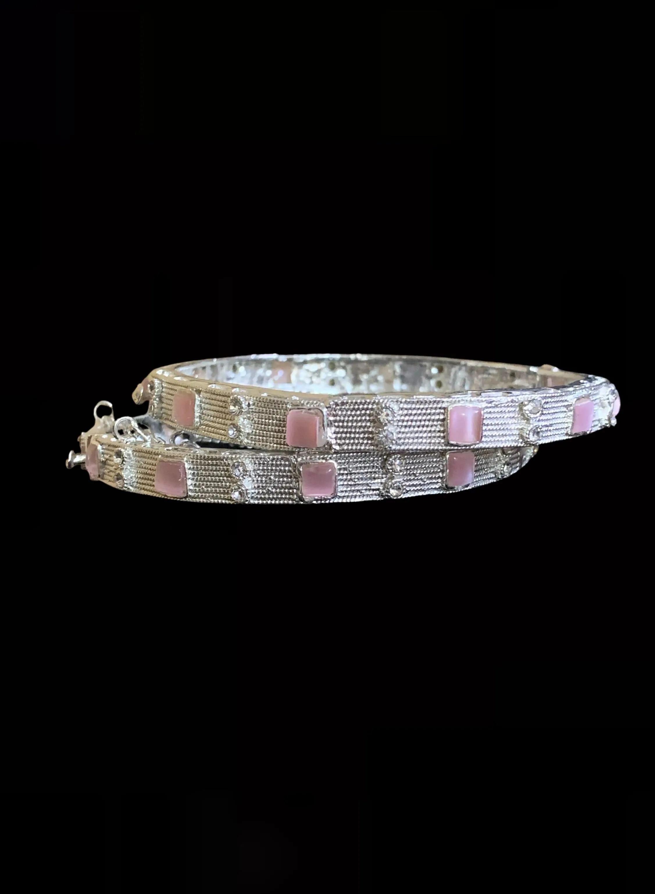 BR10 Anisa zircon bridal set - pink ( SHIPS IN 1 WEEK  )
