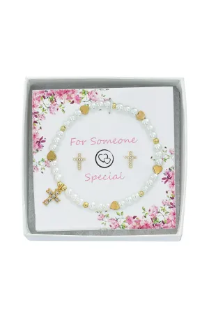 Bracelet and Earring Set - UZPND20