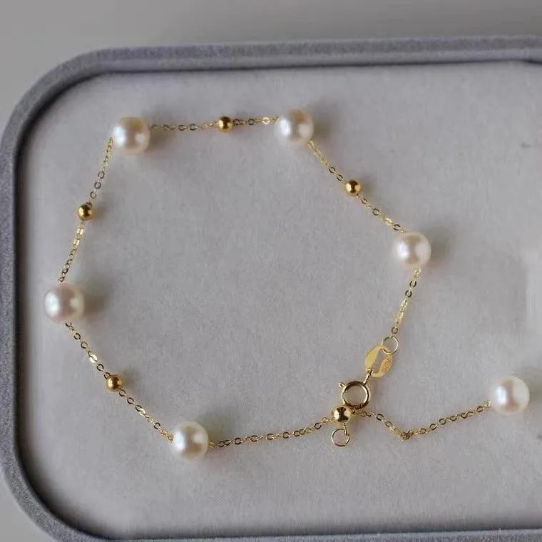 Celestial Pearl Bracelet