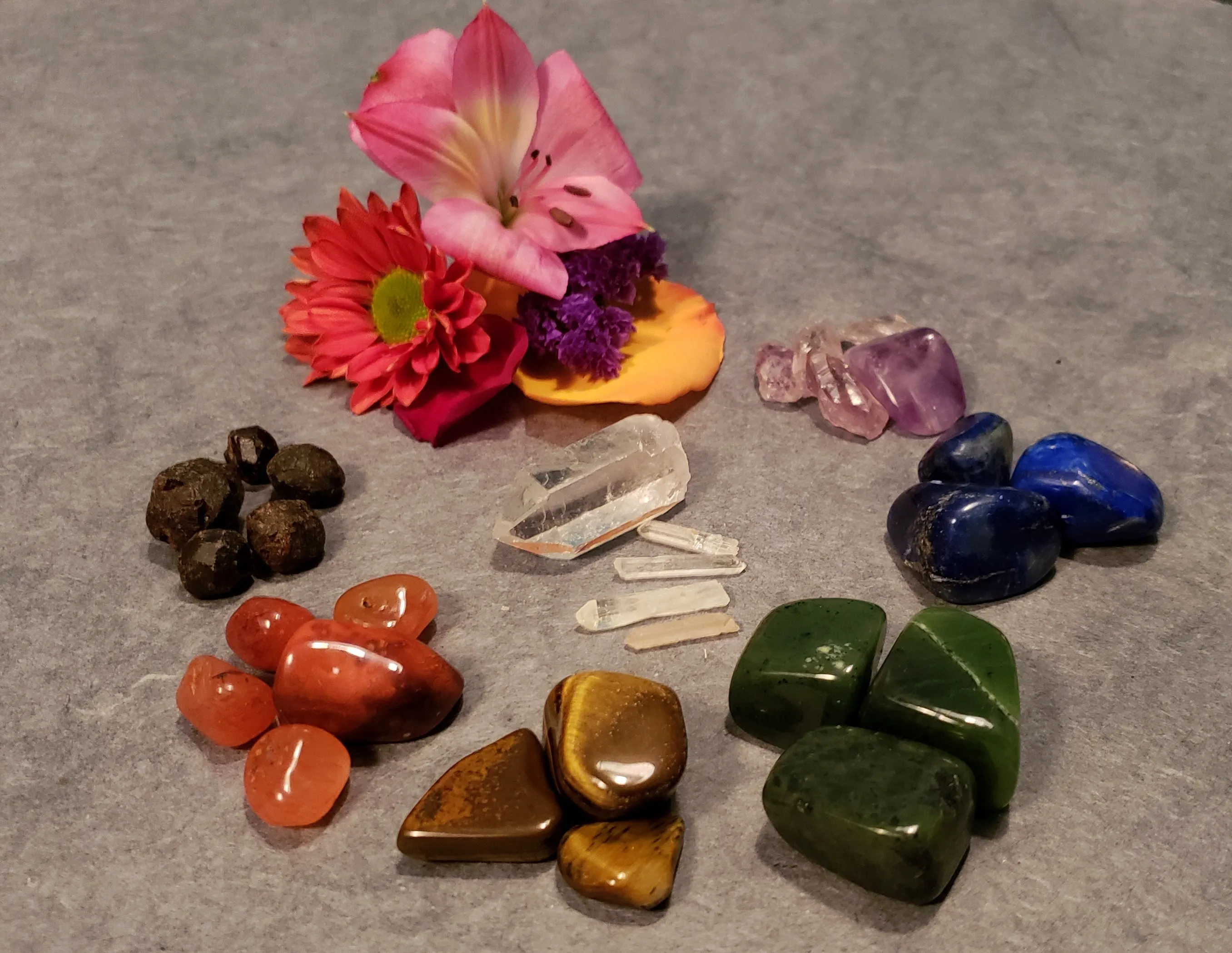 Chakra Balancing and Purification Crystal Grid Kit