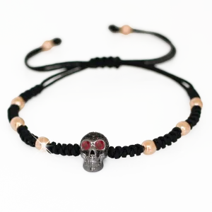 Collection Various Bracelet Gold, Black diamond 0.71 ct, ruby