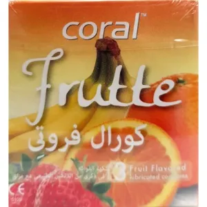 Coral Frutte Condom 3 PC