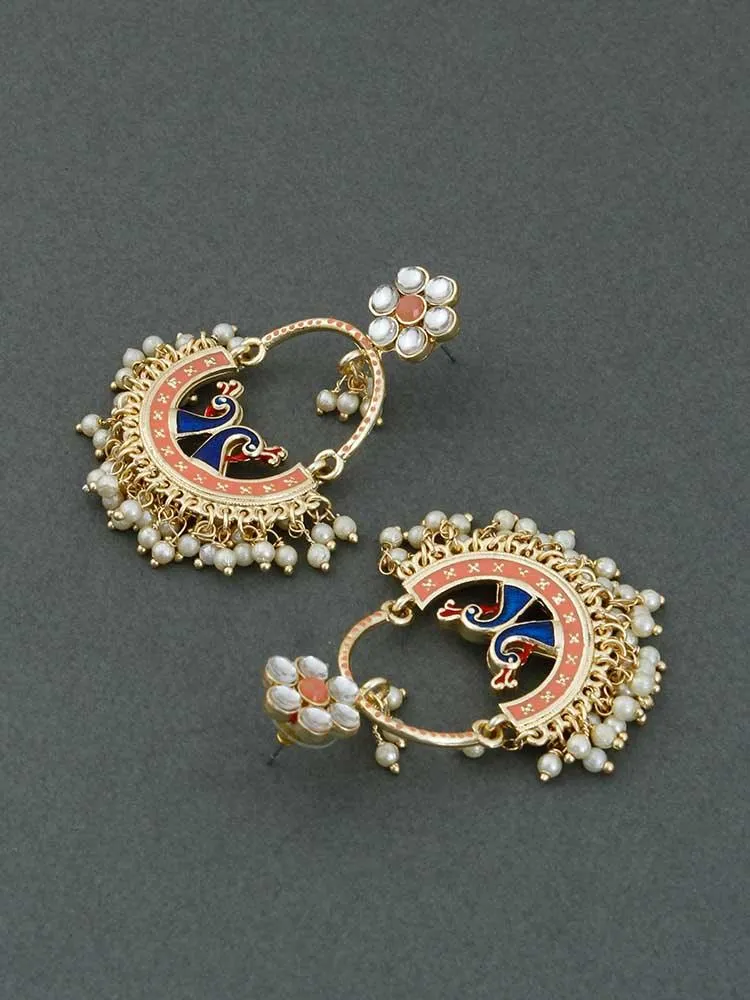 Coral Nazam Chandbalis