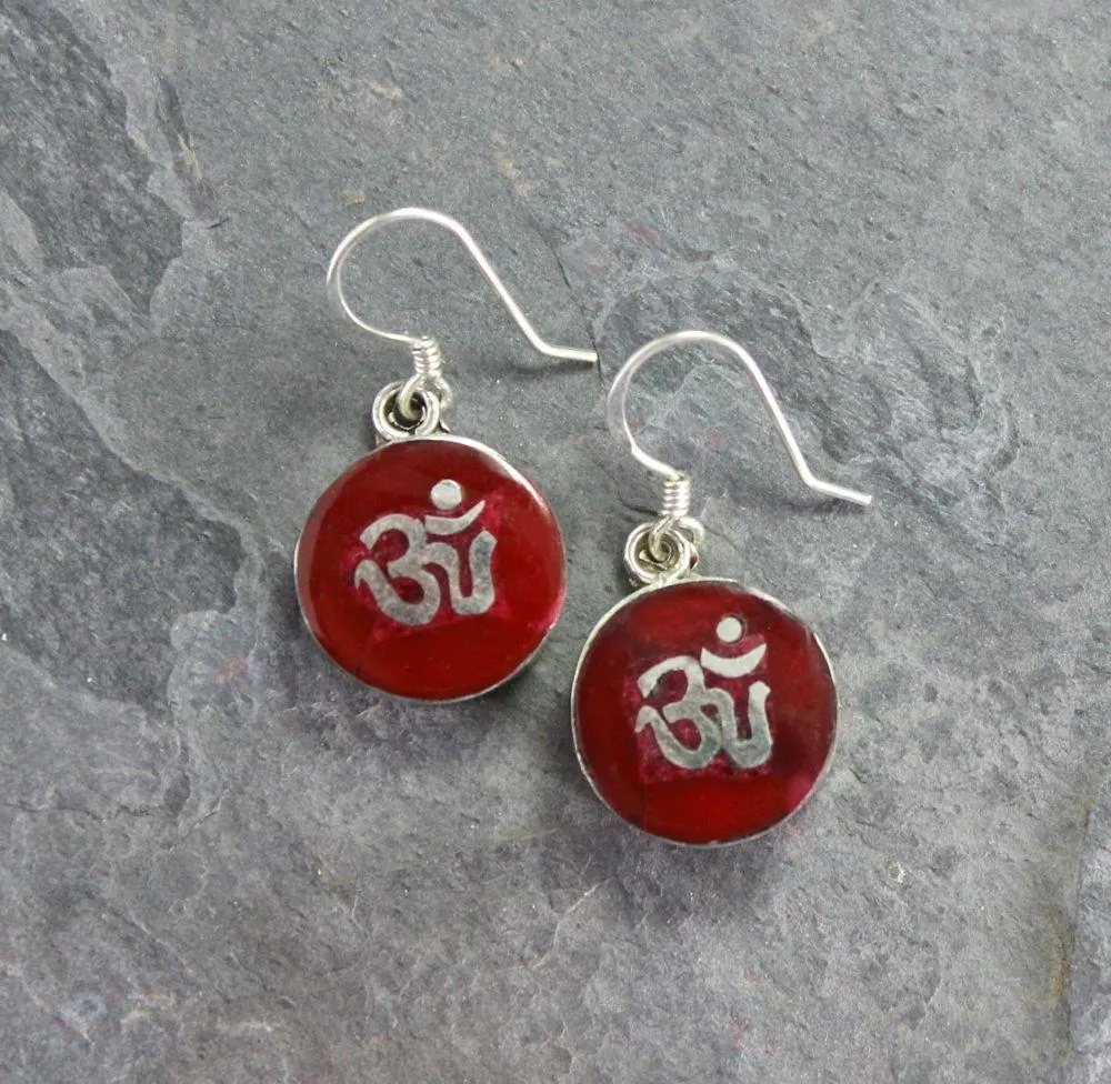 Coral OM Earrings