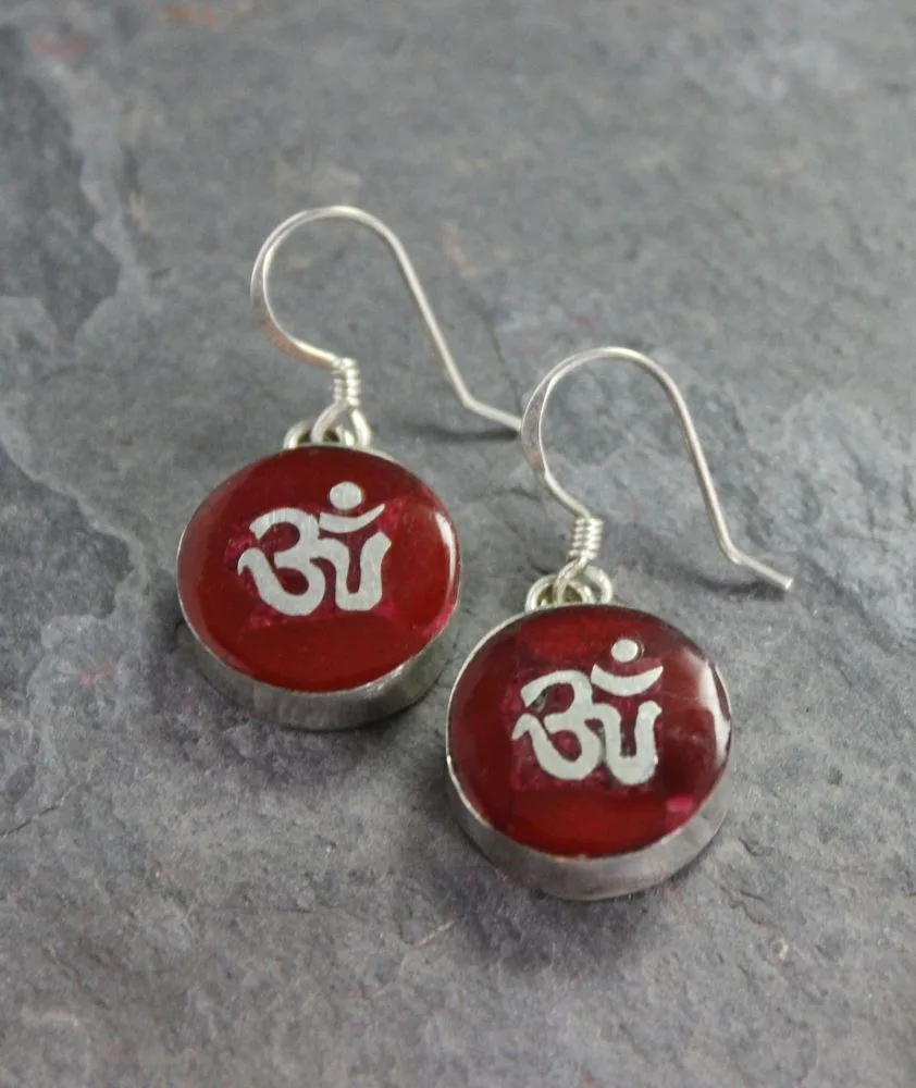 Coral OM Earrings