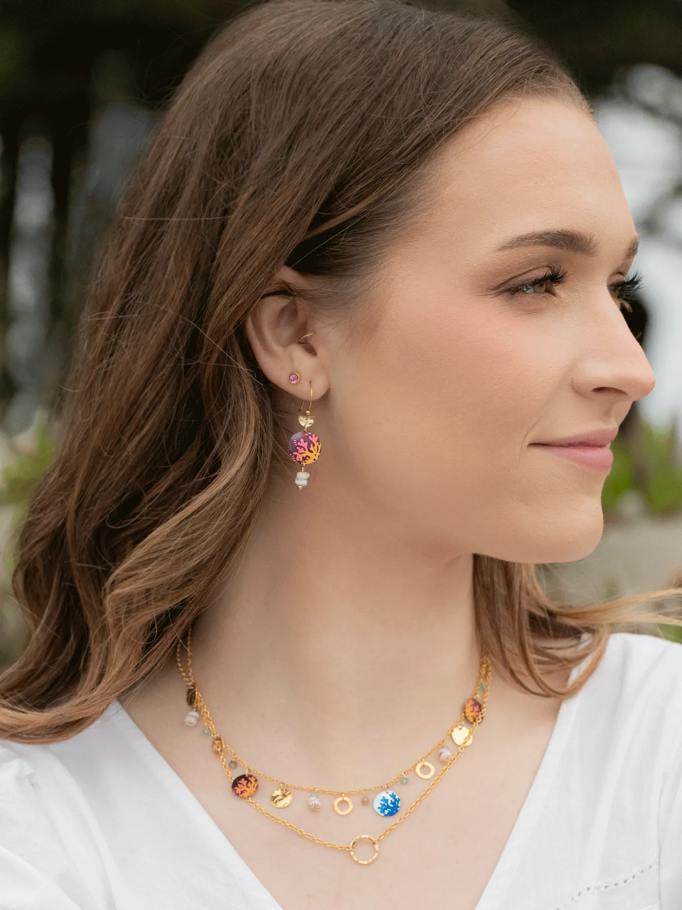 Coral Reef Earrings