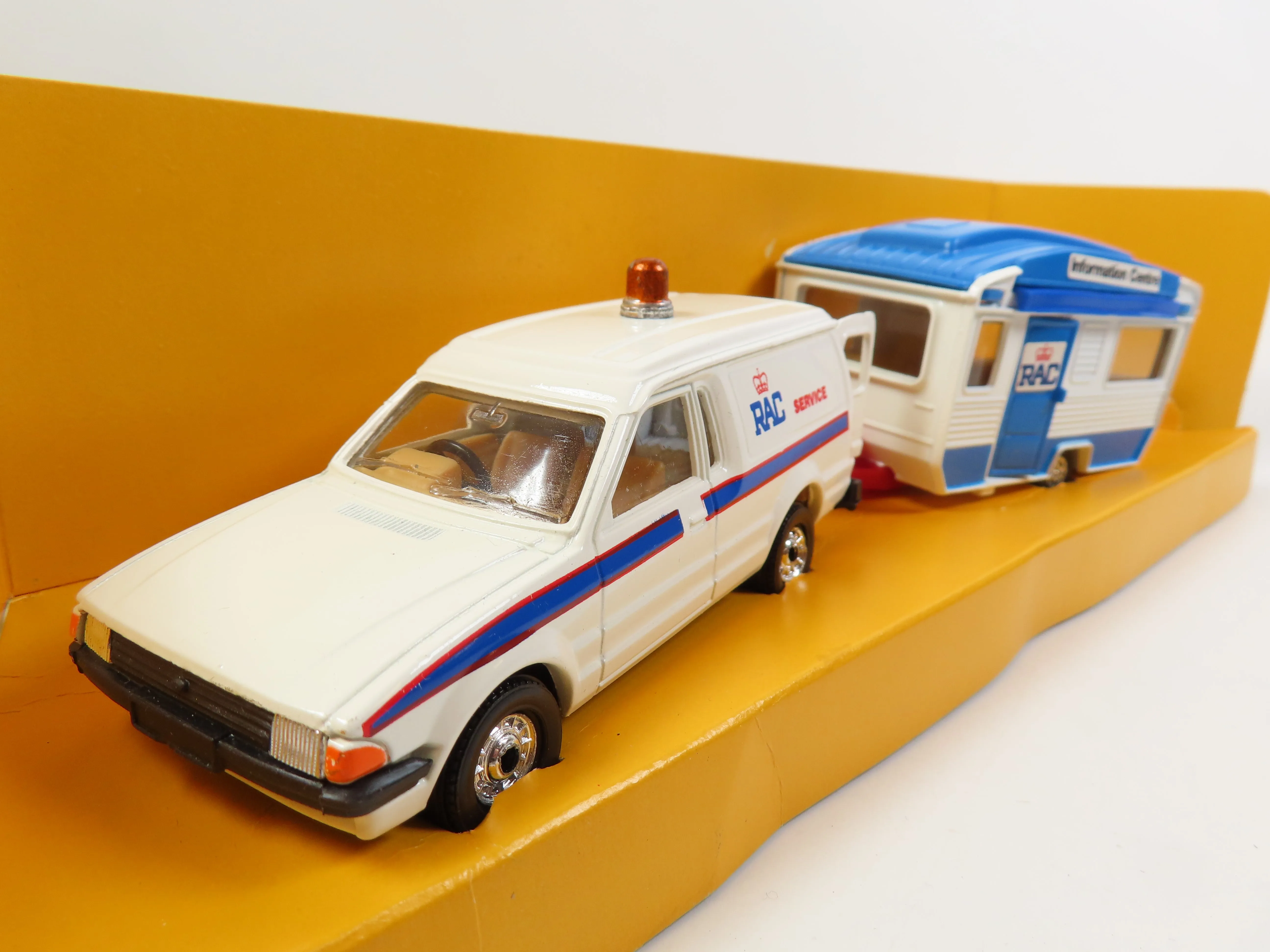 Corgi C13 RAC Van and Caravan Set, 1/36, 99.9% Mint/Boxed!