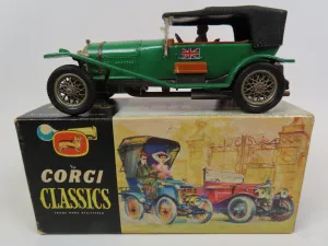 Corgi Classics 9001  - 1927 Bentley - Green - 99% Mint boxed.