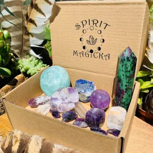 Earth Energy Crystal Box Kit