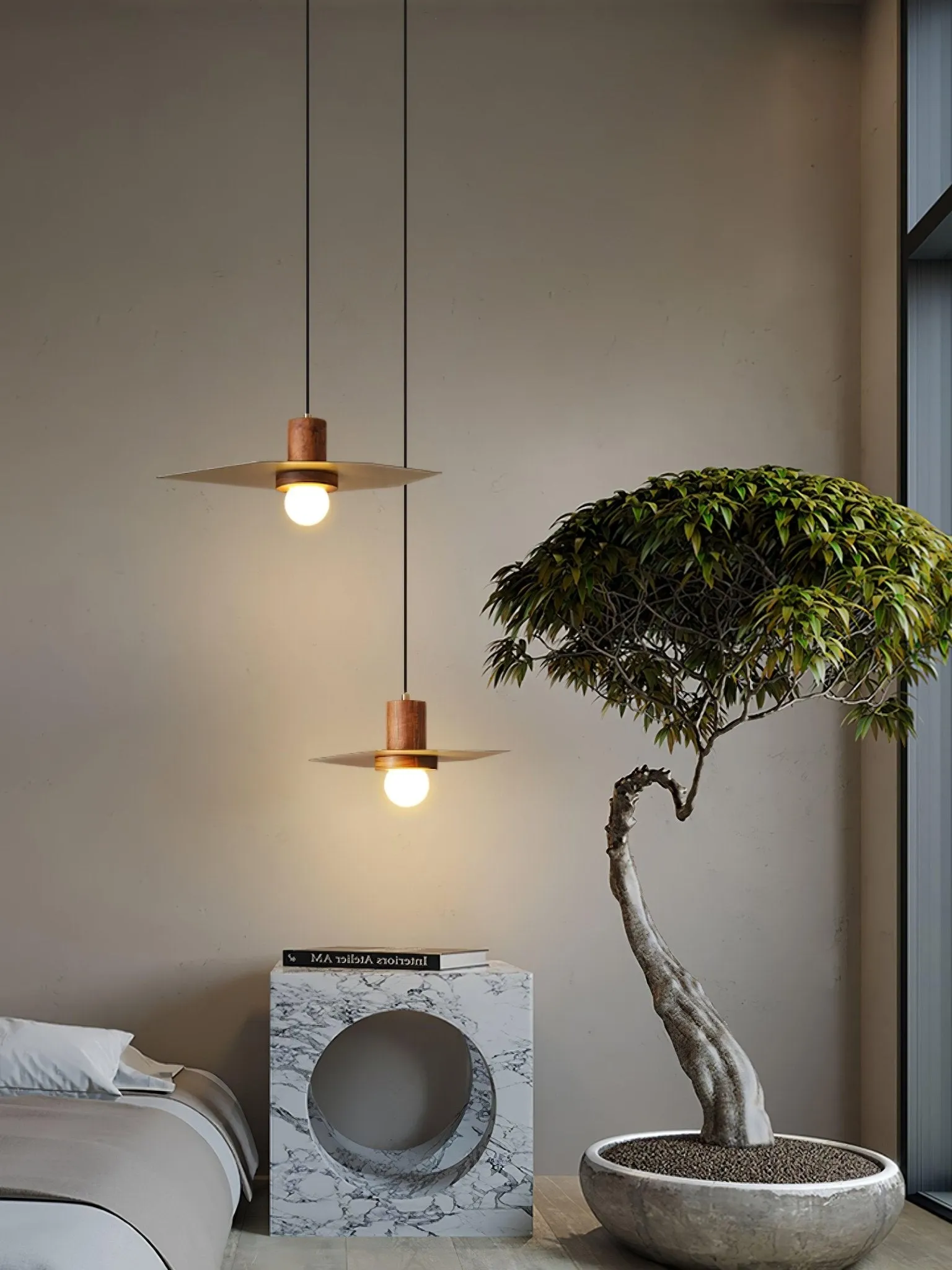 Elara Halo Pendant Lamp