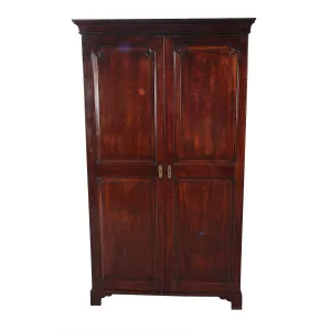 English Mahogany Wardrobe