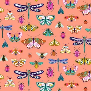 Flutter Flying in Coral