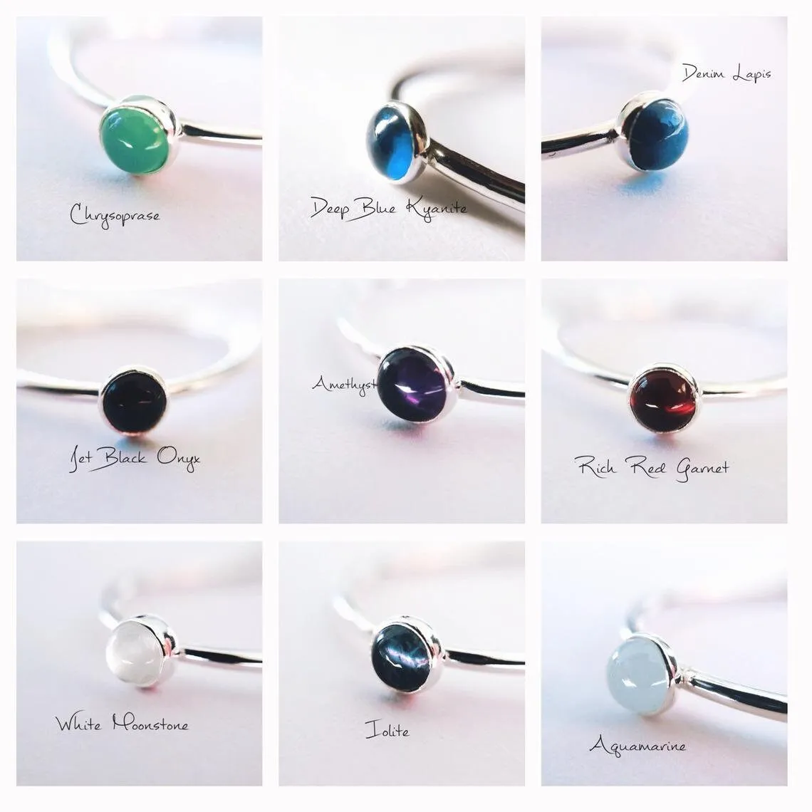 Garnet Stacking Ring, Garnet Ring, Natural Gemstone Ring, January Birthstone, Garnet, Gemstone Stacking Ring, Red, Garnet Stone, Gift