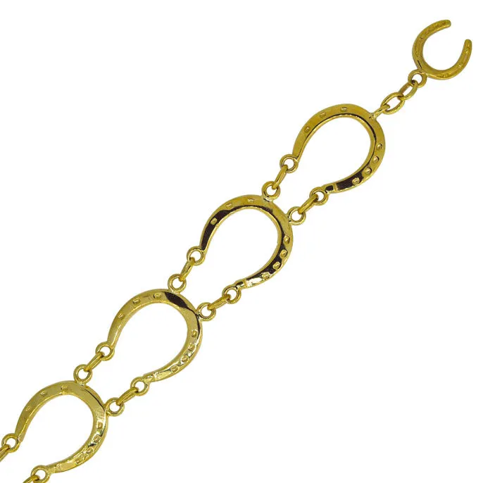 Horse Shoe Link Bracelet