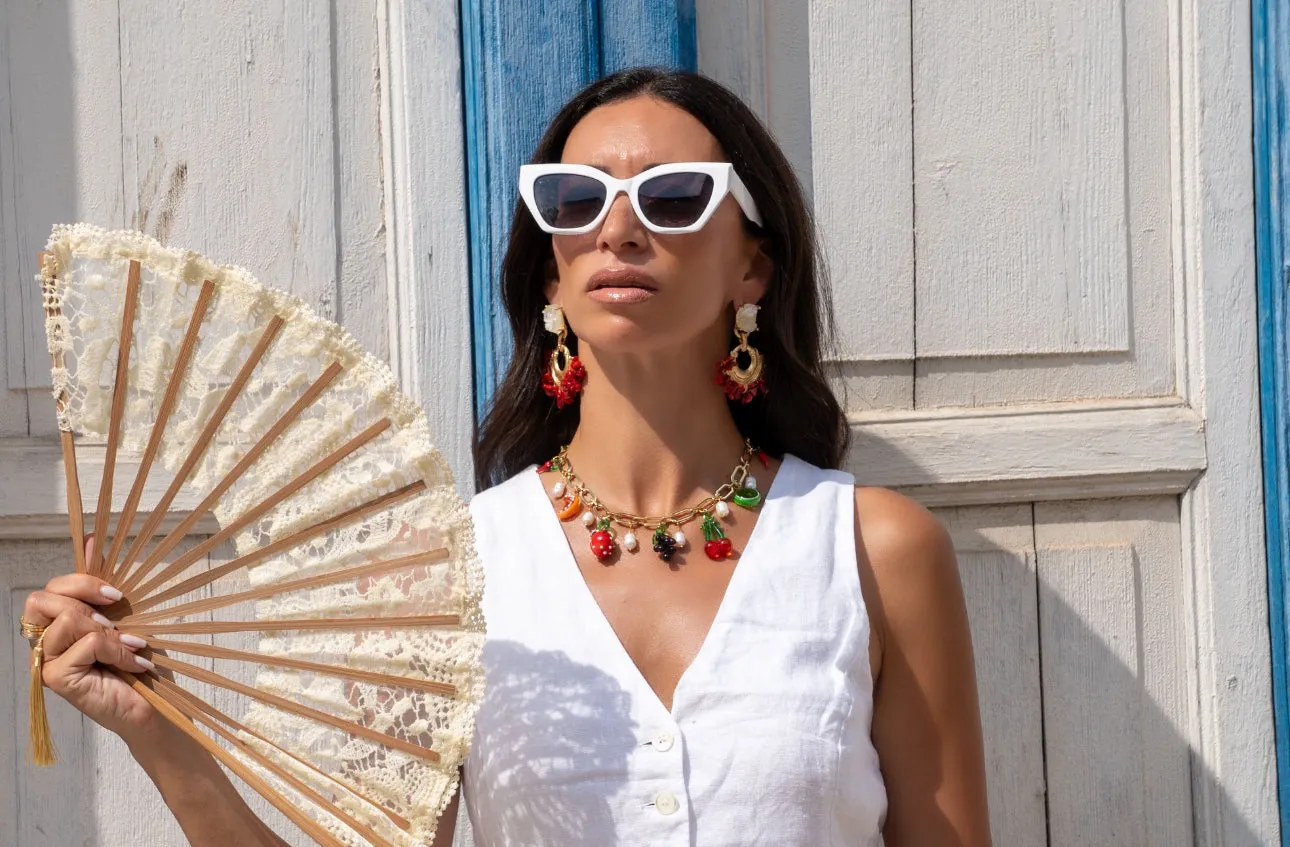 Juicy Fruit Curated Charm Necklace