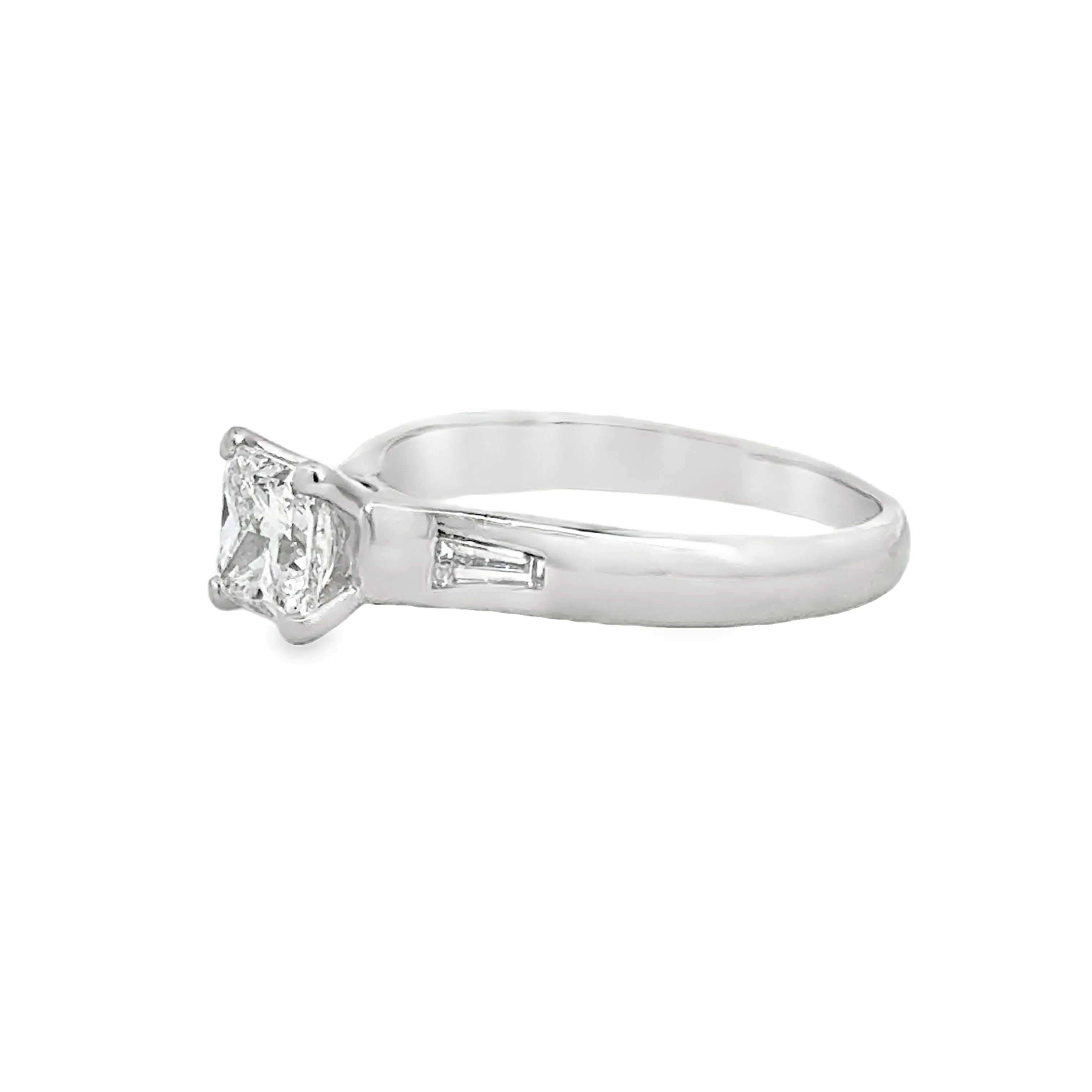 Kirkland Jewelry Estate | Platinum Princess Cut Diamond Ring