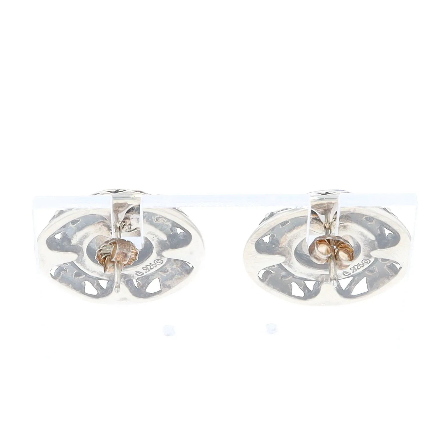 Lapis Floral Filigree Earrings - Relios Jewelry Carolyn Pollack