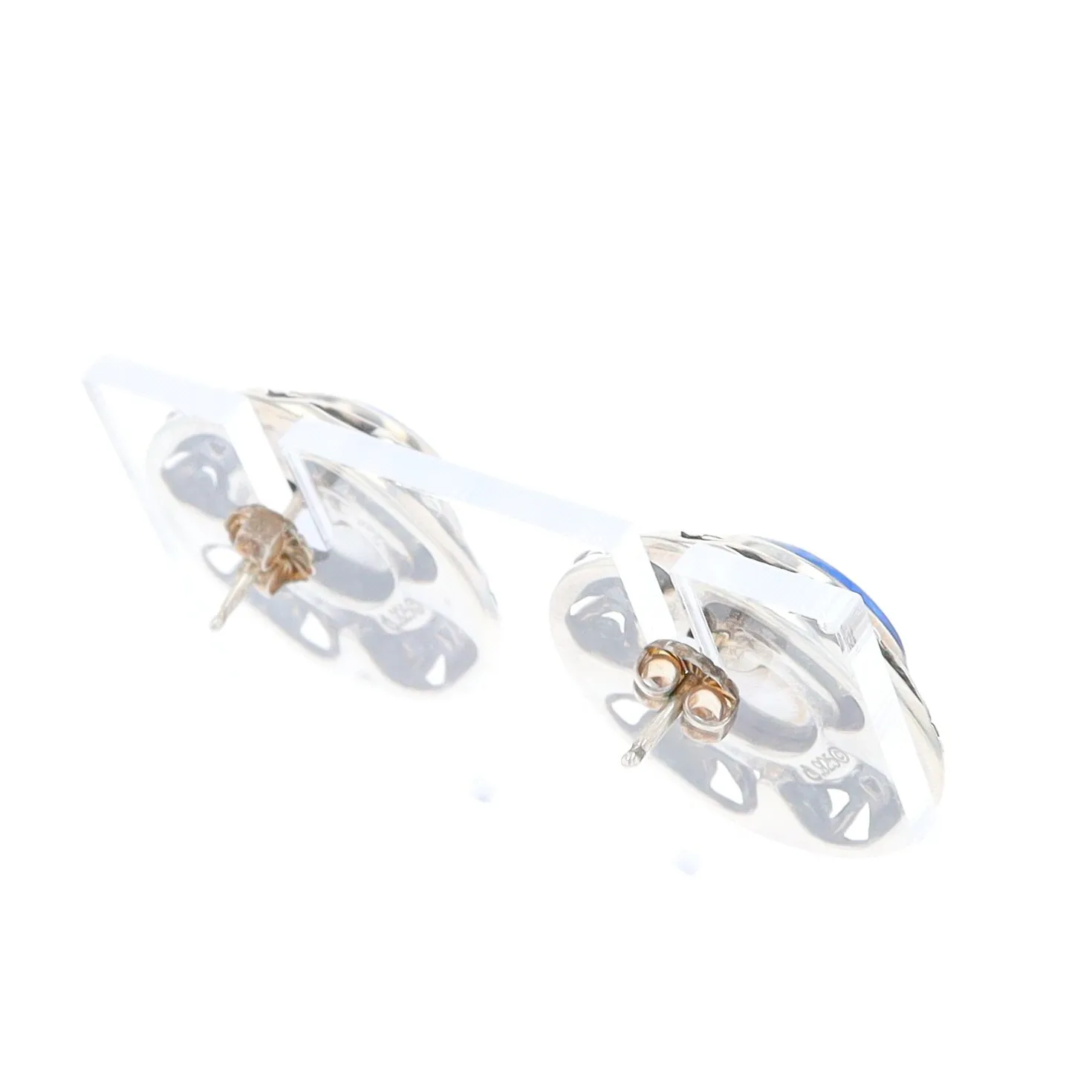 Lapis Floral Filigree Earrings - Relios Jewelry Carolyn Pollack