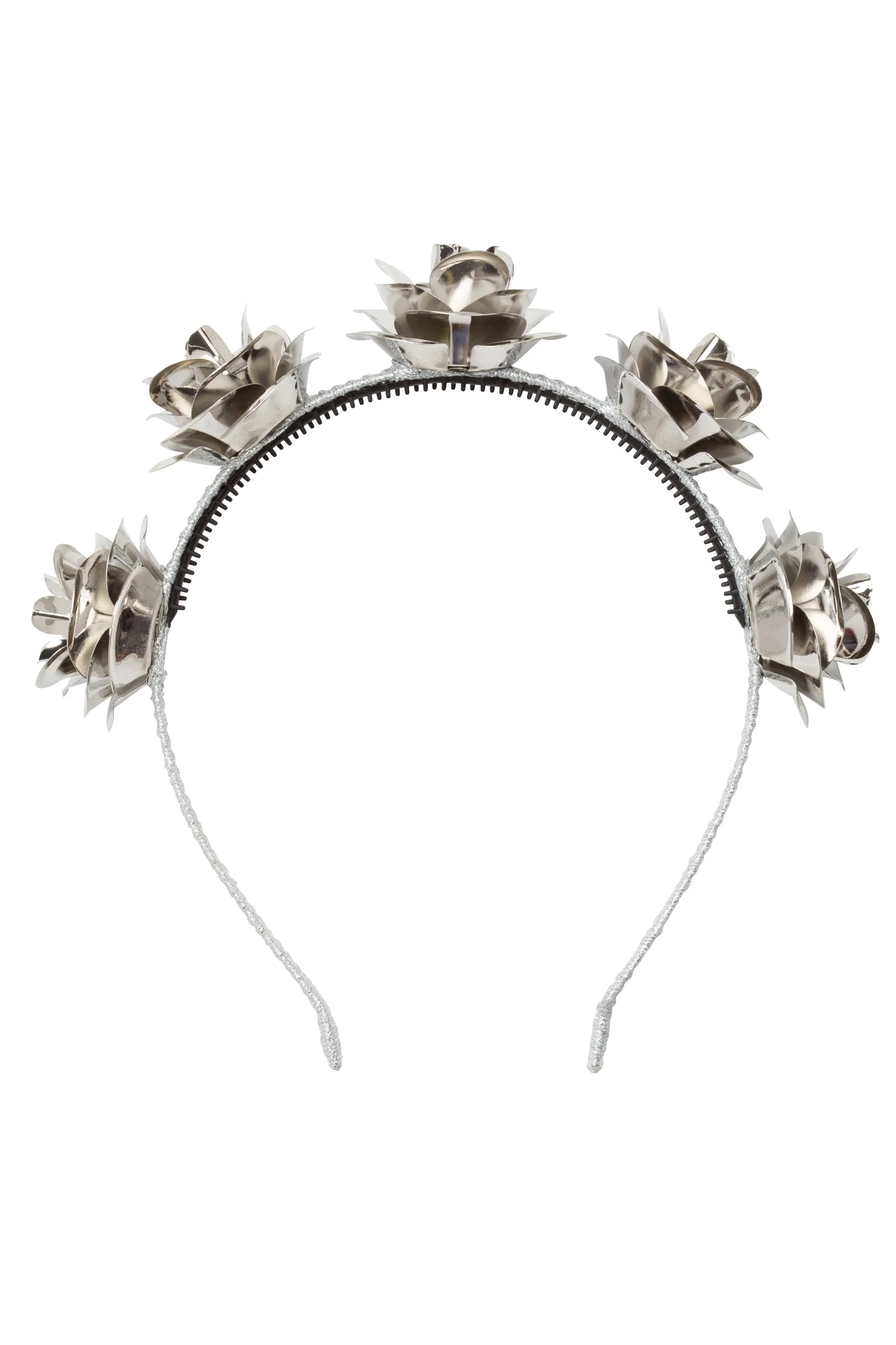 Lonely Roses Headband - Silver