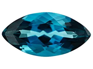 Loose 5.448ct Marquise Cut Blue Topaz