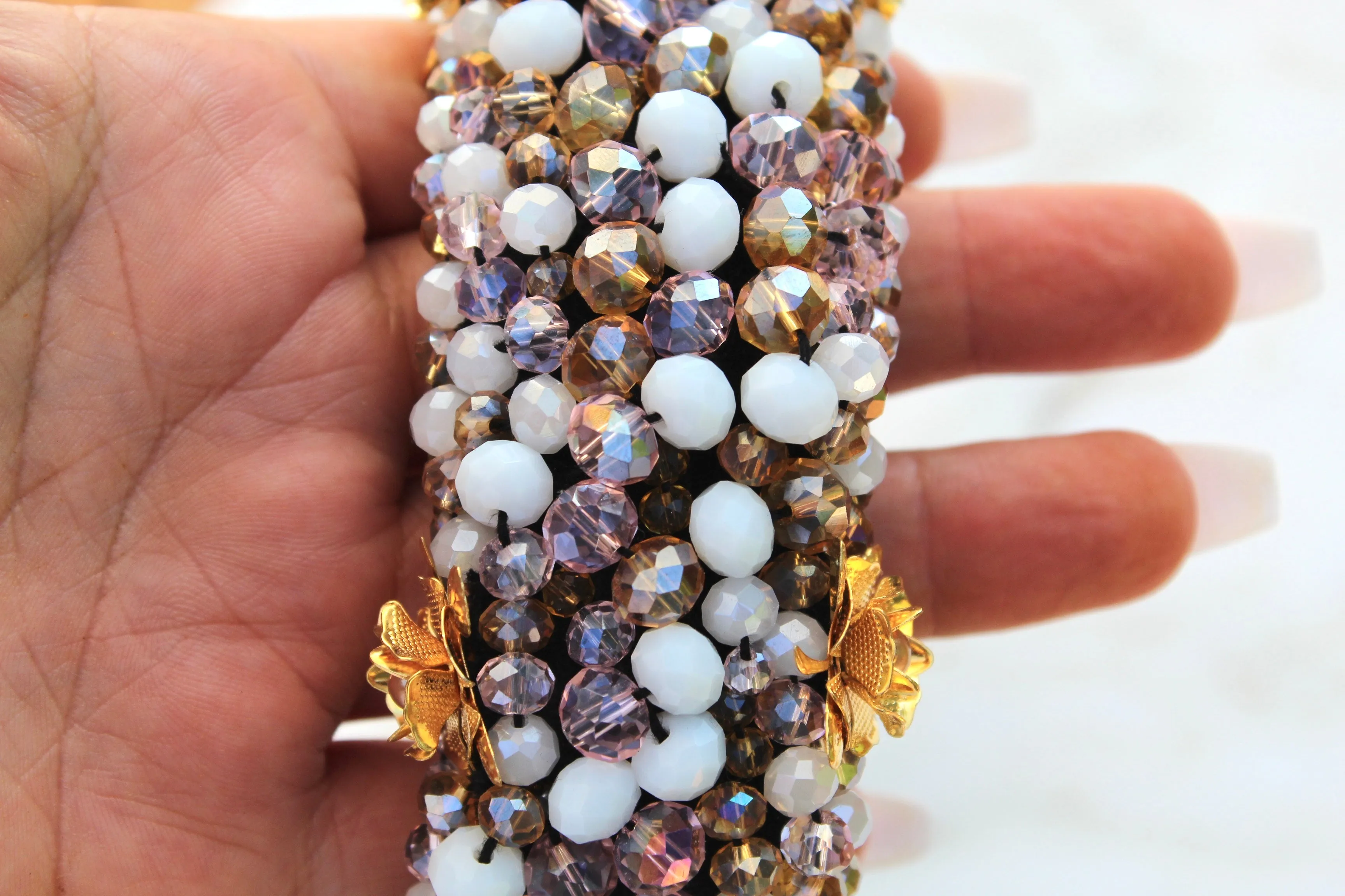 Mary’s Garden™ Gold Rose Headband