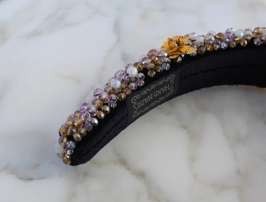 Mary’s Garden™ Gold Rose Headband