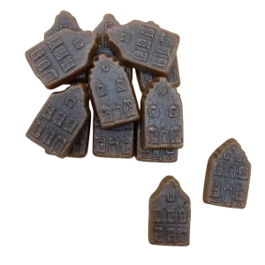 Meenk Liquorice Dutch Houses - 1kg