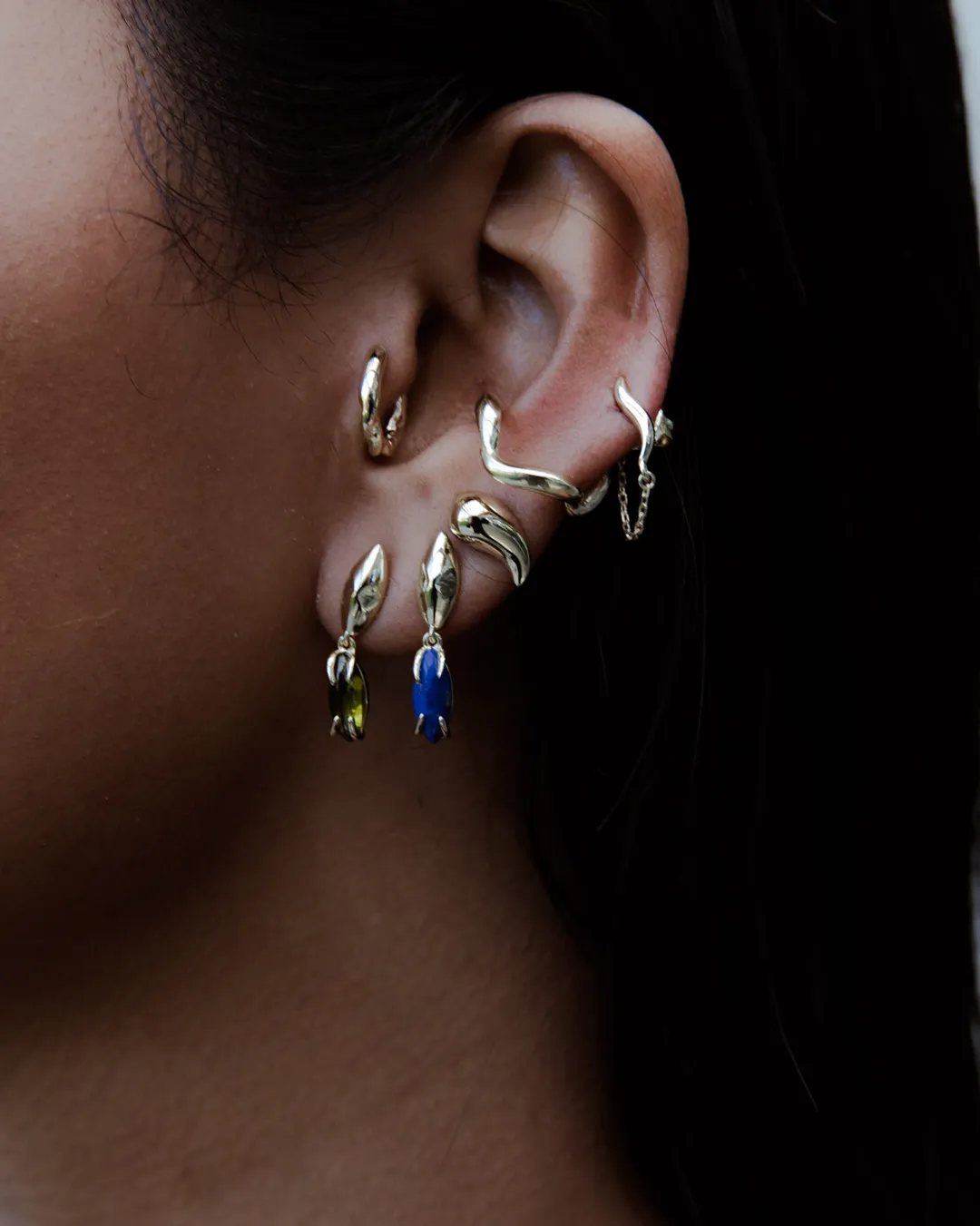 Mini Spike Studs - Lapis