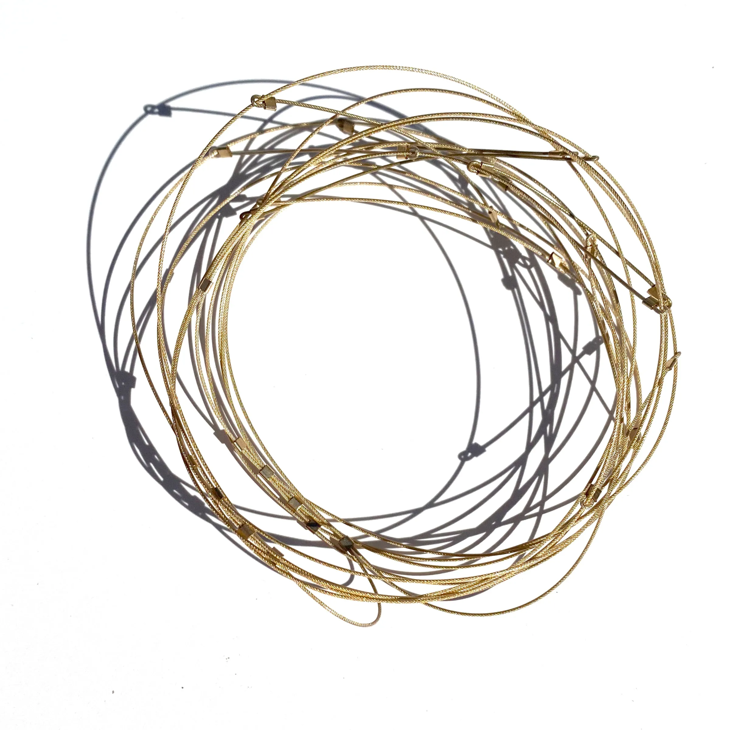 Mobius Swirl Bangle Bracelet