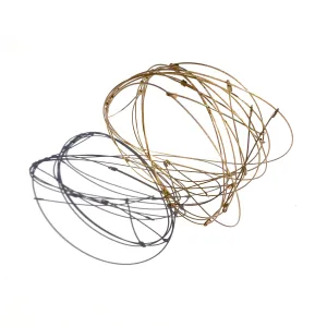 Mobius Swirl Bangle Bracelet