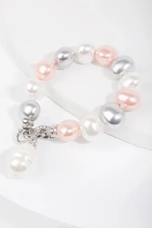 Neapolitan Pearl Bracelet
