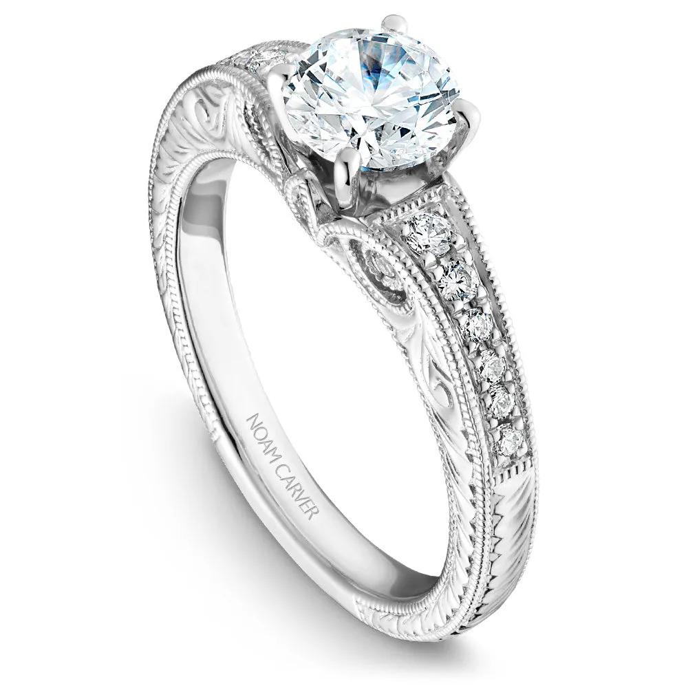 Noam Carver Engagement Ring - B050-01WM-100A